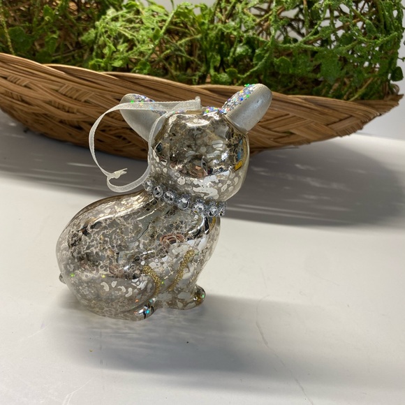 Hand Blown Glass Dog Ornament - Picture 4 of 7